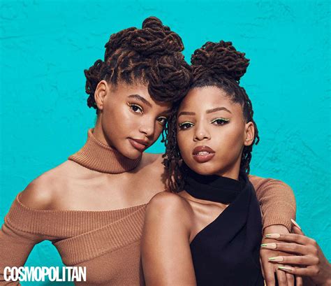 chloe halle|are chloe and halle sisters.